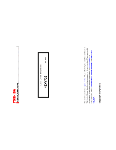 TOSHIBA Toshiba+46XV733+V2  TOSHIBA LCD 46XV733 Toshiba+46XV733+V2.pdf