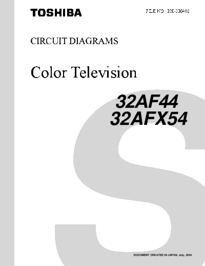 TOSHIBA Toshiba+32AF44,+32AFX54CD  TOSHIBA TV 32AFX54 Toshiba+32AF44,+32AFX54CD.pdf