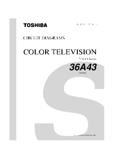 TOSHIBA 36A43CD  TOSHIBA TV 36A43 ChassisN3ES 36A43CD.pdf