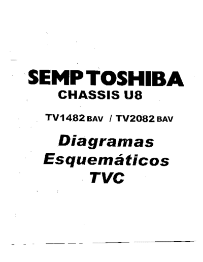 TOSHIBA Toshiba+U8+TV1482+2082BVA  TOSHIBA TV TV2082BAV, TV1482 Chassis U18 Toshiba+U8+TV1482+2082BVA.pdf