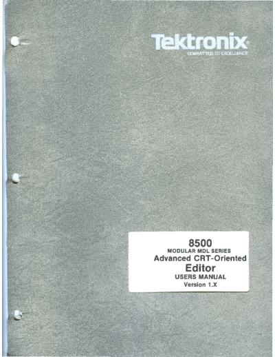 Tektronix 070-3573-00 MSDU ACE 1.x may81  Tektronix 85xx 856x 070-3573-00_MSDU_ACE_1.x_may81.pdf