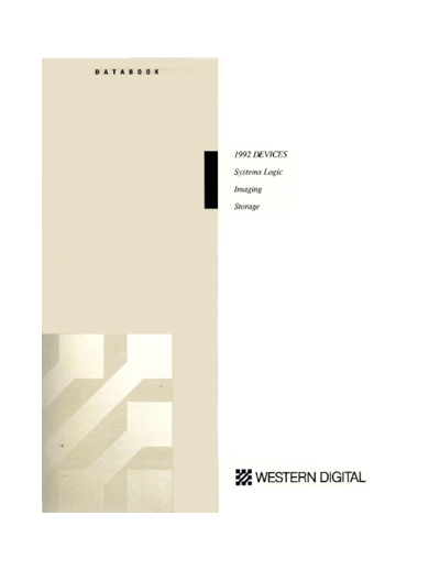 Western Digital 00_Introduction  Western Digital _dataBooks 1992_SystemLogic_Imaging_Storage 00_Introduction.pdf