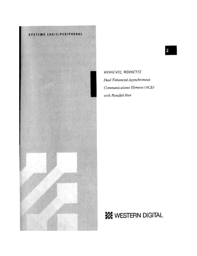 Western Digital 02 WD16C452 WD16C552  Western Digital _dataBooks 1992_SystemLogic_Imaging_Storage 02_WD16C452_WD16C552.pdf