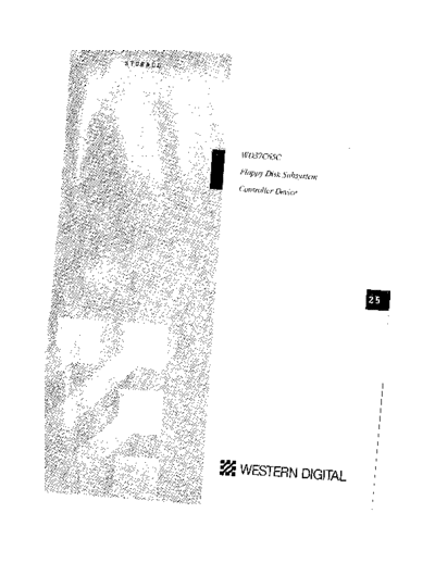 Western Digital 25 WD37C65C  Western Digital _dataBooks 1992_SystemLogic_Imaging_Storage 25_WD37C65C.pdf