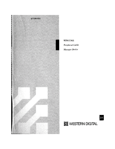 Western Digital 31 WD61C40A  Western Digital _dataBooks 1992_SystemLogic_Imaging_Storage 31_WD61C40A.pdf