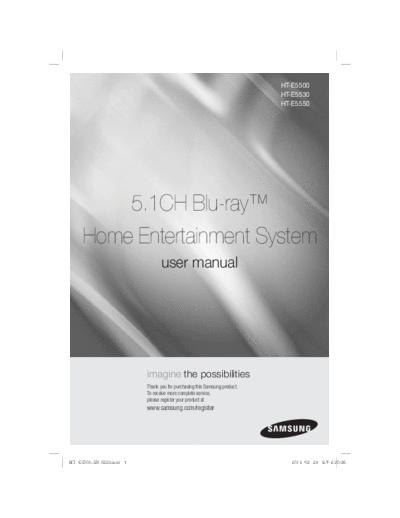 Samsung 02438E HT-E5500 EN1 00 0224  Samsung Audio HT-E5500EN User Manual 02438E_HT-E5500_EN1_00_0224.pdf