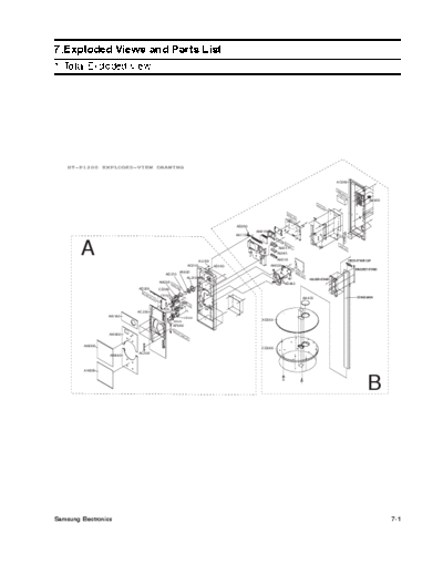 Samsung 09 Exploded View & Parts List  Samsung Audio HT-P1200 HT-P1200 09_Exploded View & Parts List.pdf