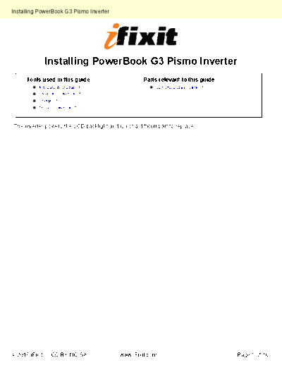 apple Installing-Inverter-29  apple PowerBook G3 PowerBook G3 Pismo Installing-Inverter-29.pdf