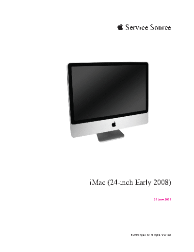 apple imac 24 early 08  apple iMac iMac (24-inch Early 2008) imac_24_early_08.pdf