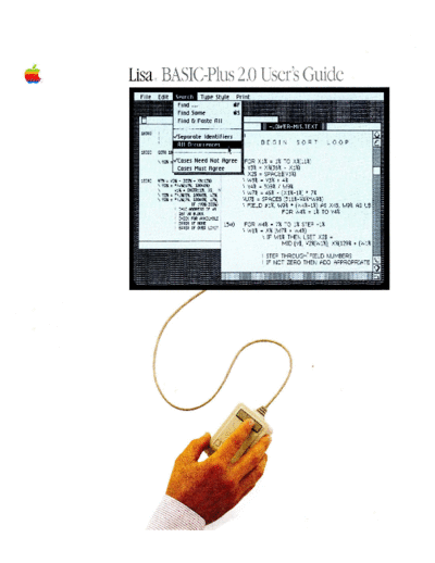 apple Lisa BASIC-Plus 2.0 Users Guide 1983  apple lisa basic-plus_2.0 Lisa_BASIC-Plus_2.0_Users_Guide_1983.pdf