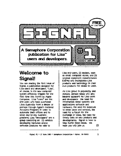 apple Signal 01 Jun83  apple lisa signal Signal_01_Jun83.pdf