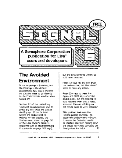 apple Signal 06 Nov83  apple lisa signal Signal_06_Nov83.pdf