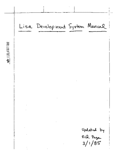apple Lisa Development System Manual Mar85  apple lisa pascal_monitor Lisa_Development_System_Manual_Mar85.pdf