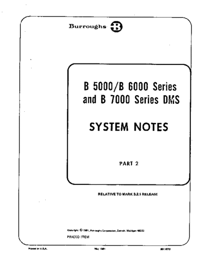 burroughs 5011570 6000 Series Sys Notes 3.2.1 Part2 May81  burroughs B6500_6700 softwareNotes 5011570_6000_Series_Sys_Notes_3.2.1_Part2_May81.pdf
