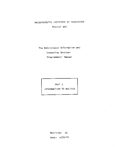 honeywell MPM Part1 Sep73  honeywell multics redell MPM_Part1_Sep73.pdf