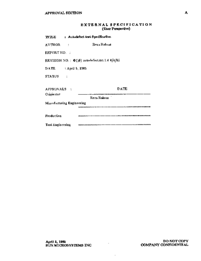 sun Autodefect Test Apr85  sun sun2 diag Autodefect_Test_Apr85.pdf