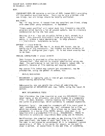 xerox Recent BCPL System Modifications Dec74  xerox alto memos_1974 Recent_BCPL_System_Modifications_Dec74.pdf