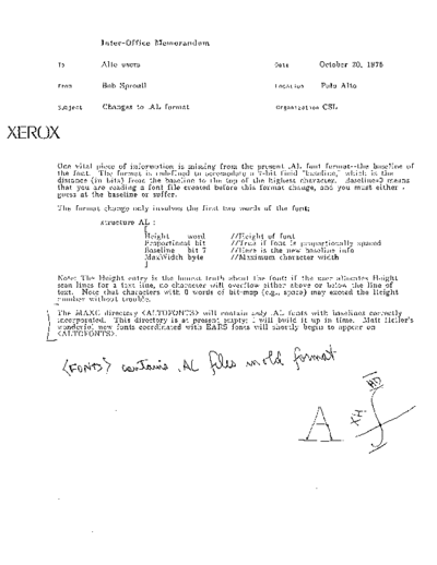 xerox Changles to AL Format Oct75  xerox alto memos_1975 Changles_to_AL_Format_Oct75.pdf