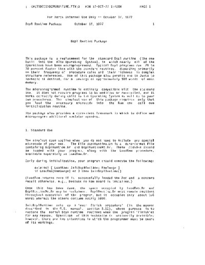 xerox BCPL Runtime Package Oct77  xerox alto memos_1977 BCPL_Runtime_Package_Oct77.pdf