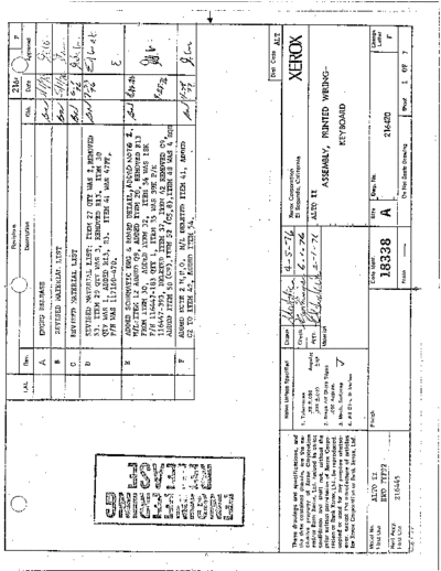 xerox 216420F Alto Assembly Keyboard  xerox alto schematics 216420F_Alto_Assembly_Keyboard.pdf