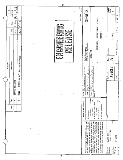 xerox 216305B Alto II Assembly Backwiring Board  xerox alto schematics 216305B_Alto_II_Assembly_Backwiring_Board.pdf