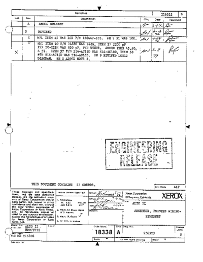 xerox 216323D Assembly Ethernet  xerox alto schematics 216323D_Assembly_Ethernet.pdf