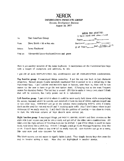 xerox 19770816 Janus Keyboard  xerox sdd memos_1977 19770816_Janus_Keyboard.pdf