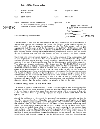 xerox 19770812 Comments On The Application Software Functional Specification  xerox sdd memos_1977 19770812_Comments_On_The_Application_Software_Functional_Specification.pdf