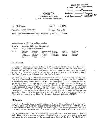 xerox 19780626 Mesa Development Common Software  xerox sdd memos_1978 19780626_Mesa_Development_Common_Software.pdf