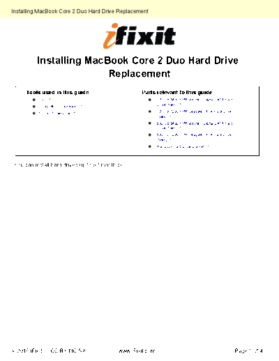 apple Installing-Hard-Drive-Replacement-514  apple MacBook MacBook MacBook Core 2 Duo Installing-Hard-Drive-Replacement-514.pdf