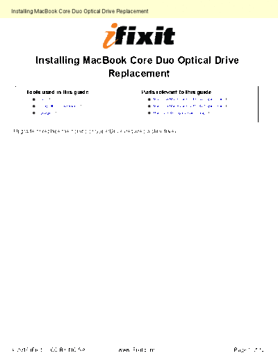 apple Installing-Optical-Drive-Replacement-286  apple MacBook MacBook MacBook Core Duo Installing-Optical-Drive-Replacement-286.pdf