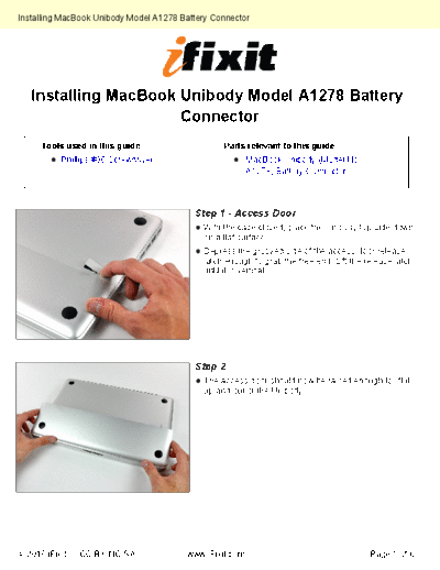 apple Installing-Battery-Connector-762  apple MacBook MacBook MacBook Unibody Model A1278 Installing-Battery-Connector-762.pdf