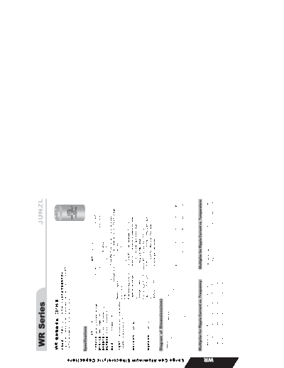 Junzl [screw-terminal] WR Series  . Electronic Components Datasheets Passive components capacitors Junzl Junzl [screw-terminal] WR Series.pdf