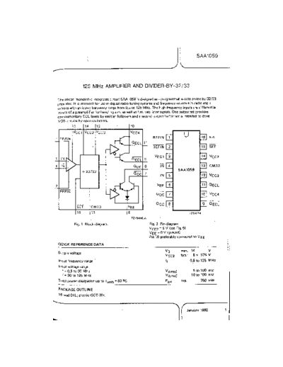 SAA1059 saa1059  . Electronic Components Datasheets Various SAA1059 saa1059.pdf