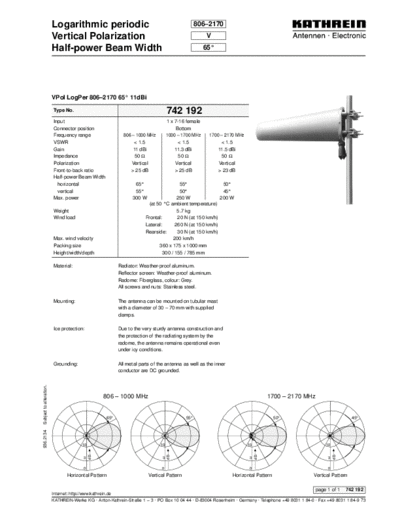 datasheets 742192  . Electronic Components Datasheets Various datasheets 742192.pdf