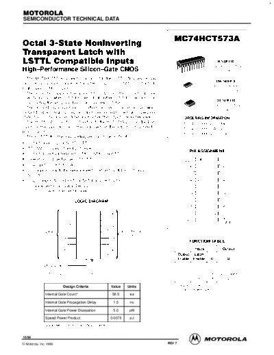 datasheets 74hct573  . Electronic Components Datasheets Various datasheets 74hct573.pdf