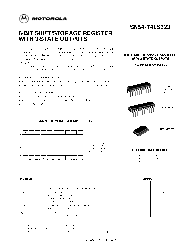 datasheets 74ls323  . Electronic Components Datasheets Various datasheets 74ls323.pdf