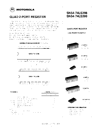 datasheets 74ls398  . Electronic Components Datasheets Various datasheets 74ls398.pdf