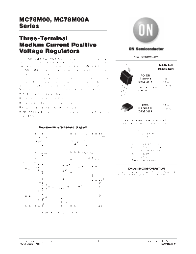 datasheets 78mxx  . Electronic Components Datasheets Various datasheets 78mxx.pdf