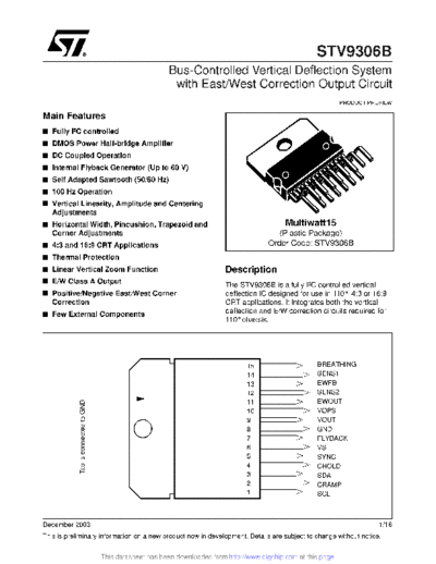 stv9306b STV9306B  . Electronic Components Datasheets Various stv9306b STV9306B.pdf