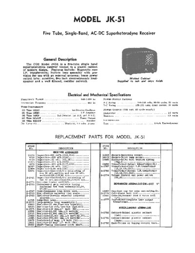 CANADIAN GENERAL ELECTRIC gejk51manual  . Rare and Ancient Equipment CANADIAN GENERAL ELECTRIC JK-51 gejk51manual.pdf