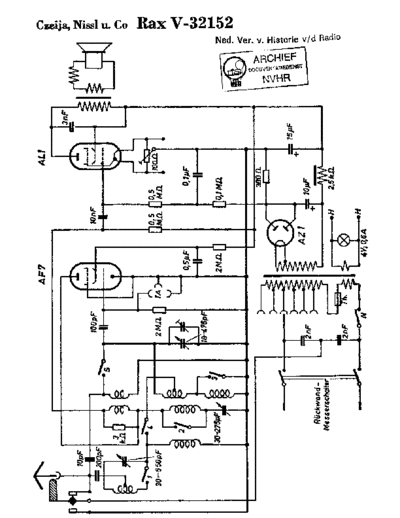 CZEIJA Czeija V32152  . Rare and Ancient Equipment CZEIJA V32152 Rax Czeija_V32152.pdf