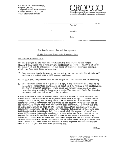 Cropico Cropico ESC1 dev and use  . Rare and Ancient Equipment Cropico ESC1 Cropico ESC1 dev and use.pdf