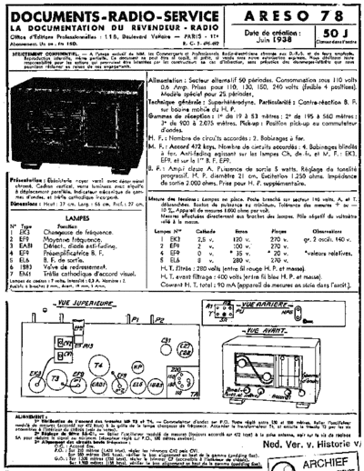 ARESO (FR) Areso 78  . Rare and Ancient Equipment ARESO (FR) 78 Areso_78.pdf