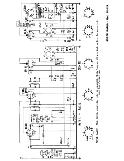 ASTER Aster Autoradio 513-523  . Rare and Ancient Equipment ASTER Audio Aster Autoradio 513-523.pdf