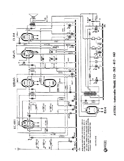 ASTER Aster Autoradio 513-563-613-663  . Rare and Ancient Equipment ASTER Audio Aster Autoradio 513-563-613-663.pdf