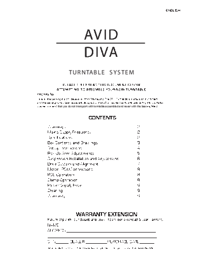 AVID ve avid diva  . Rare and Ancient Equipment AVID Diva ve_avid_diva.pdf