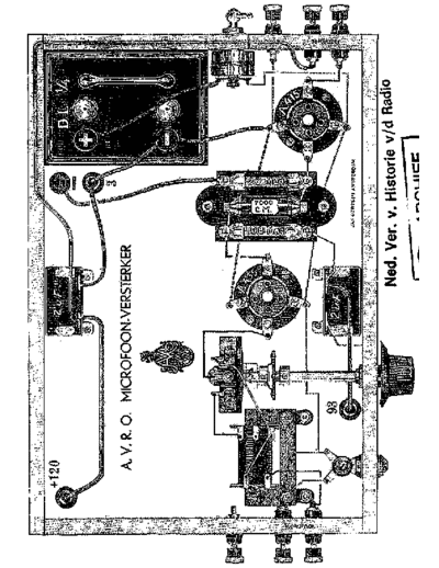 AVRO MicrofoonVersterker  . Rare and Ancient Equipment AVRO MicrofoonVersterker AVRO_MicrofoonVersterker.pdf