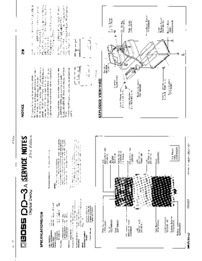 BOSS DD-3A SERVICE NOTES  . Rare and Ancient Equipment BOSS DD-3A DD-3A_SERVICE_NOTES.pdf