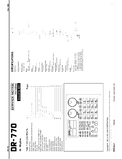 BOSS DR-770 SERVICE NOTES  . Rare and Ancient Equipment BOSS DR-770 DR-770_SERVICE_NOTES.pdf